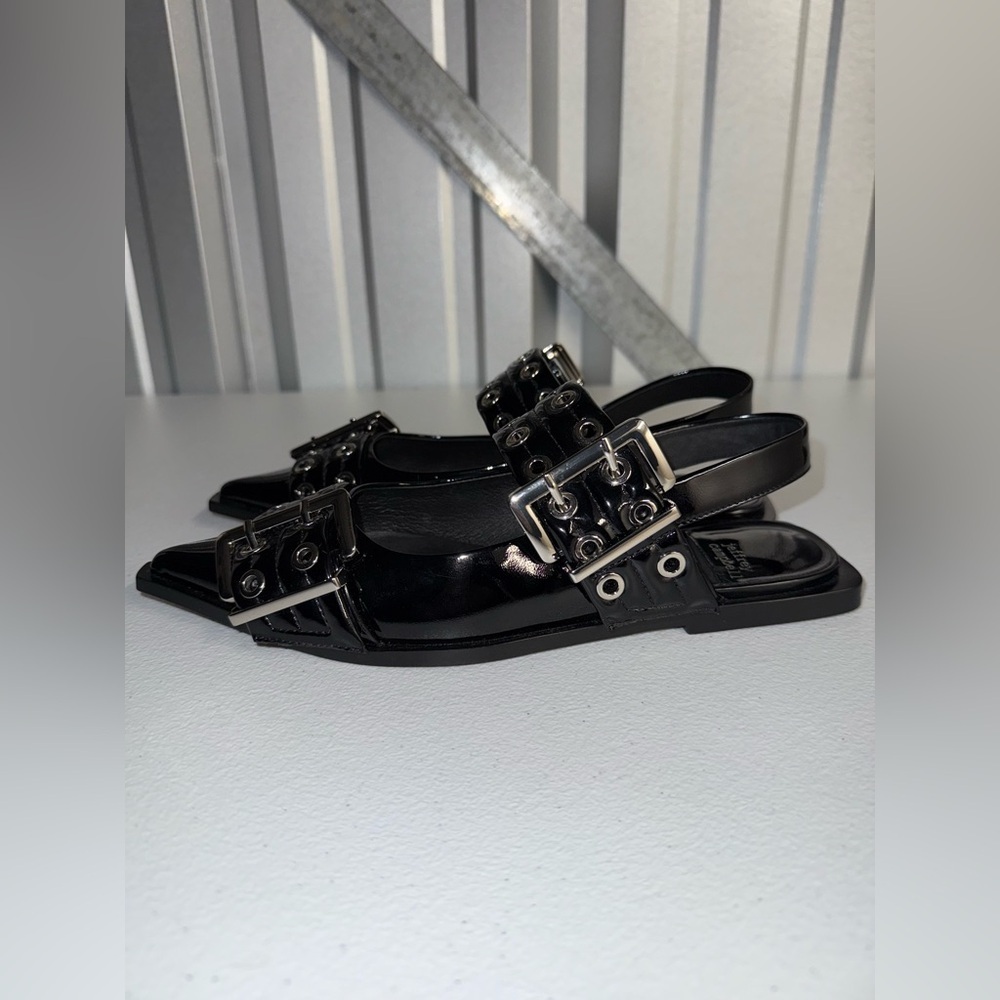 Jeffery Campbell Debb Slingback Flats Size 7 - Picture 8 of 11